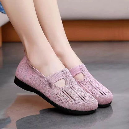 2026 summer new hollow mesh shoes comfortable and breathable all-match casual shoes
