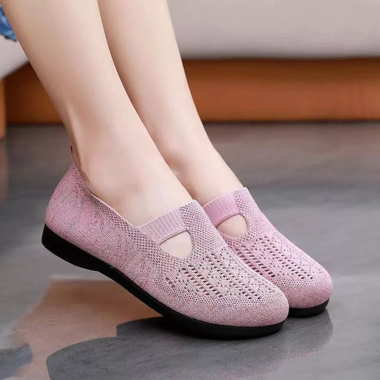 2026 summer new hollow mesh shoes comfortable and breathable all-match casual shoes