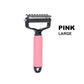 🐱🐕‍🦺LAST DAY SALE: ONLY ￡8.99!!🎁✨Double sided pet grooming brush