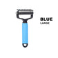 🐱🐕‍🦺LAST DAY SALE: ONLY ￡8.99!!🎁✨Double sided pet grooming brush