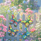 🎁Final Hours Flash Sale ￡6.99!!⚡Metal Butterfly Hanging Wall Art Outdoor Decor