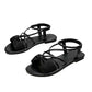 🏖️Limited time 60% OFF⏳👙Women's Criss-Cross Strap Flat Sandals