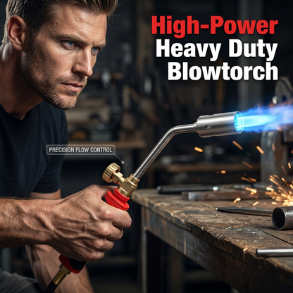 🔥Last day of the limited-time 50% off sale!🔥High-Power Gas Torch with Adjustable Flame Control