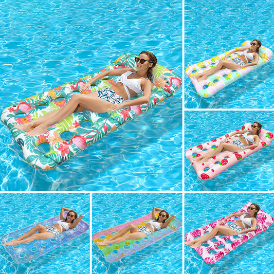 📢📢50% OFF !! ⏰Thickened PVC Inflatable Floating Mat