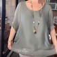 🥳SUMMER HOT SALE🥳💞50K+ SOLD!💥50% OFF! 🔥Women's Casual Round Neck Top
