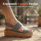 👡 50% OFF NOW! ☁️ Women's Lightweight Casual Platform Sandals – Cushioned sole, non-slip & easy to walk in – perfect for summer days, beach trips or city strolls 🌊