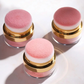 Portable Powder Blush with Puff Applicator