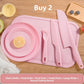 Kids Safe Kitchen Knife and Cutting Board Set