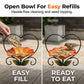 💖🐦 Heart-Shaped Bird Feeder – Floral, Hanging,Perfect for Backyard or Balcony 🏡💕🌼🎀