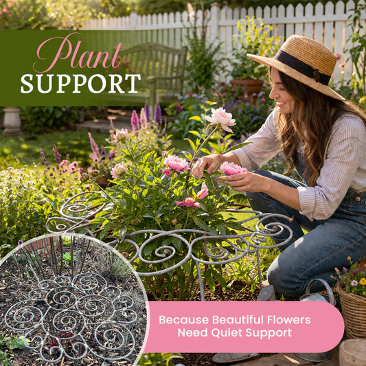 Heavy-Duty Flower Support Frame