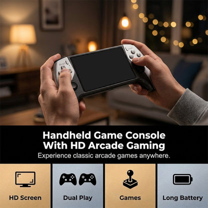 🥳2026 HOT SALE🥳💞50K+ SOLD!🎮🕹️ 50% OFF! Handheld Gaming Console – Dual‑player battle mode, ergonomic grip. 5″ HD screen, long battery. Retro fun anywhere! ✨🔋