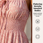 👗Ruffle Romance🎀Tie-Front Smocked Spaghetti Strap Dress