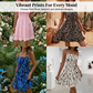 👗Ruffle Romance🎀Tie-Front Smocked Spaghetti Strap Dress
