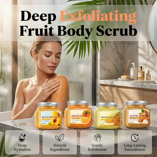 🍍🥭Natural Fruit Extract Body Scrub