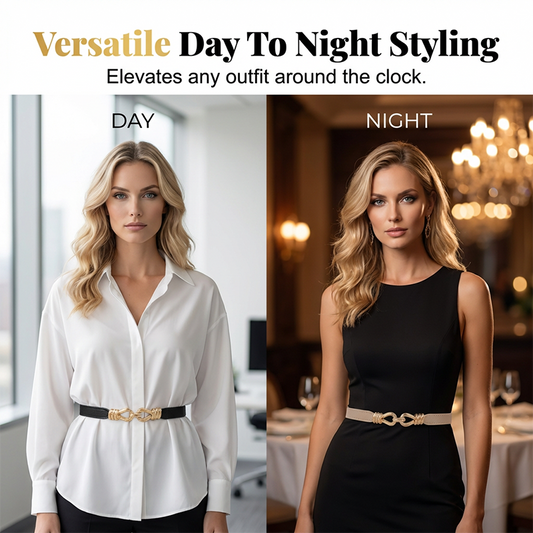 Slim Stretch Waist Belt for Dresses