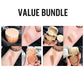 3-Color Stackable Eyeshadow Palette with Mirror