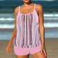✨ HALF-PRICE OFFER 👙 Women's Tankini with Blouson Top & Shorts 💥 Comfortable, Modern & Ideal for the Beach & Pool ☀️