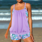 ✨ HALF-PRICE OFFER 👙 Women's Tankini with Blouson Top & Shorts 💥 Comfortable, Modern & Ideal for the Beach & Pool ☀️