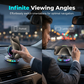 🎁2026 New Arrivals 50% OFF💥RGB Electric Car Phone Mount with Wireless Charging – Auto-Clamping & 15W Fast Charge ⚡