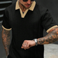 Men's Casual Textured Short-Sleeve Top