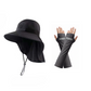 UPF 50+ Wide Brim Sun Hat with Neck Flap
