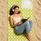 2-in-1 Convertible Beach Towel & Drawstring Backpack