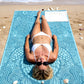 2-in-1 Convertible Beach Towel & Drawstring Backpack
