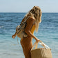2-in-1 Convertible Beach Towel & Drawstring Backpack