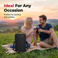 Portable Wine Carrier with Shoulder Strap