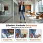Women's Fashionable Slim-Fit Distressed Jeans