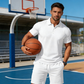 📢📢40% OFF !! ⏰Men's Summer 2-Piece Polo & Shorts Set