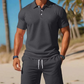 📢📢40% OFF !! ⏰Men's Summer 2-Piece Polo & Shorts Set