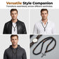 Modern Beaded Cross Pendant Necklace for Men