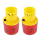 Solar-Powered Strobe Warning Light