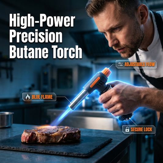 🔥LAST DAY SALE - 50% OFF🔥Portable Multi-Function Butane Torch