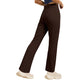 Figure-Flattering Straight-Leg Yoga Pants