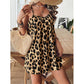 🔥While Supplies Last 40% OFF!🎉 Leopard Print Spaghetti Strap Mini Dress