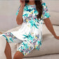 🌈✨ FLASH SALE 56% OFF! 👚 Women’s Printed Tunic Top & Shorts Set – Relaxed Fit, Side Slit Design & Bold All-Over Prints 🩳