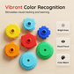 Educational Stacking Ring Toss Toy Set