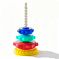 Educational Stacking Ring Toss Toy Set