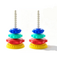 Educational Stacking Ring Toss Toy Set