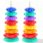 Educational Stacking Ring Toss Toy Set