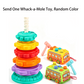 Educational Stacking Ring Toss Toy Set