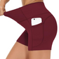 Women's High-Waist Tummy Control Yoga Shorts