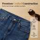 Women's Stylish Rolled Hem Denim Shorts