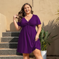 🎁2026 New Arrivals 50% OFF💥Elegant V-Neck Twist Front Dress with Pockets – Flattering ruched waist, breathable & flowy – perfect for work, weddings or date nights – chic and functional 💃