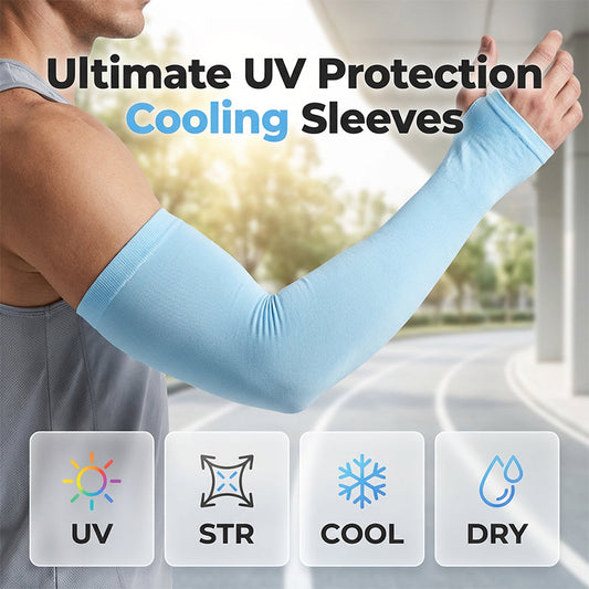 ☀️ BUY 1 GET 1 FREE | Cooling UV Protection Arm Sleeves – Stay Cool & Sun Safe All Summer