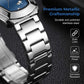 Men's Rhombus-Shaped Quartz Watch