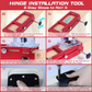 📢📢 50% OFF !! ⏰ Adjustable Door Hinge Mortise Jig Kit – Precision Routing, Quick Setup & Perfect for Carpenters, Joiners & DIY Home Renovations 🔧✨