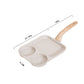 🍳50% OFF NOW! 3‑in‑1 Non‑Stick Breakfast Skillet‑Multi‑Compartment Divided Frying Pan, Even Heat Distribution Cookware Compatible with All Stovetops for Eggs, Pancakes & Morning Meals
